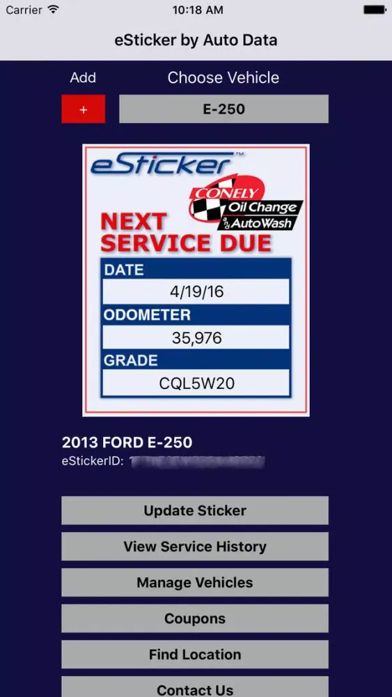 Capturas de pantalla de Conely Oil Change & Auto Wash