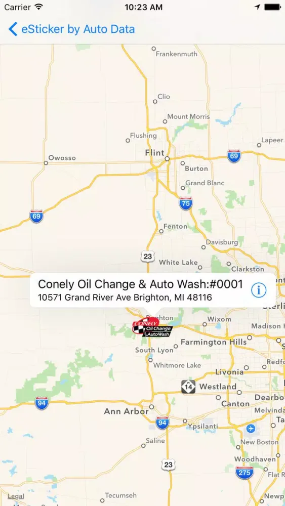 Capturas de pantalla de Conely Oil Change & Auto Wash