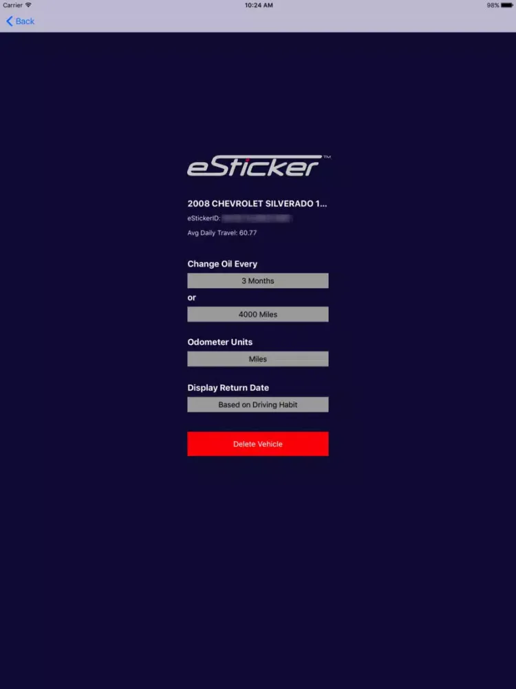 Paris Express Car Care iPad 應用截圖