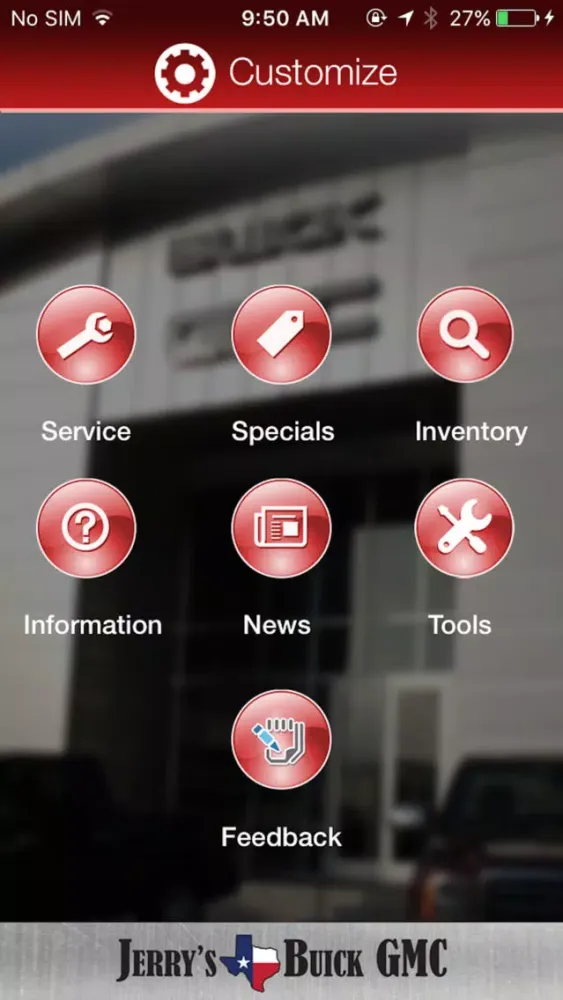 Screenshot di Jerrys Buick GMC