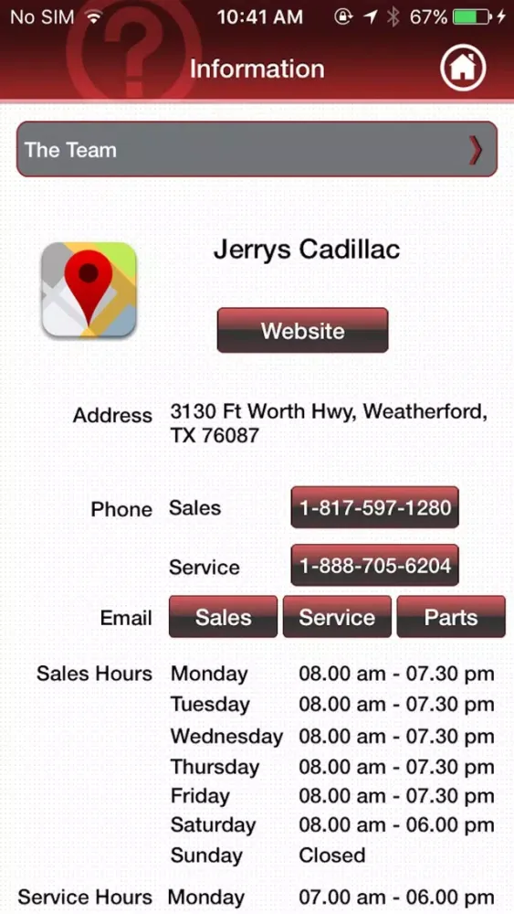 Jerrys Cadillac سکرین شاٹس