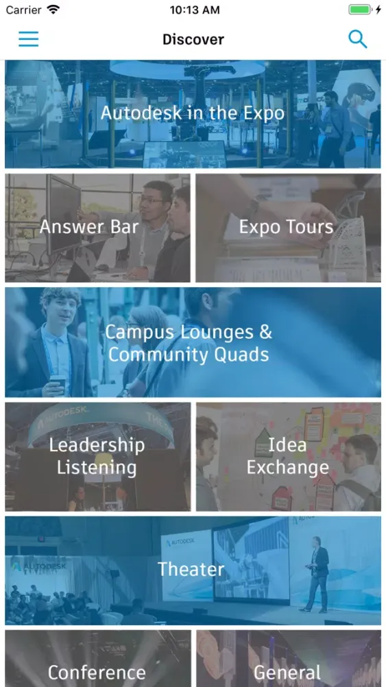 Tangkapan layar Autodesk University