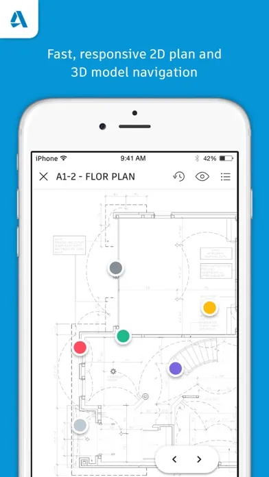 Capturas de tela do BIM 360