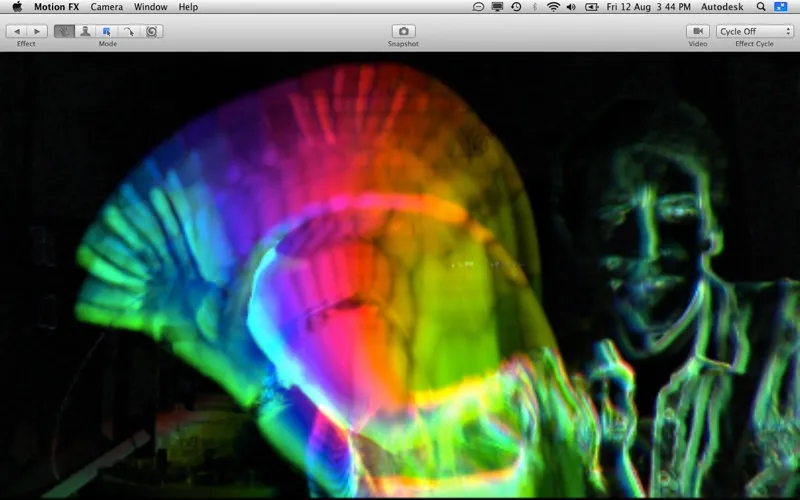 ภาพหน้าจอของ Motion FX