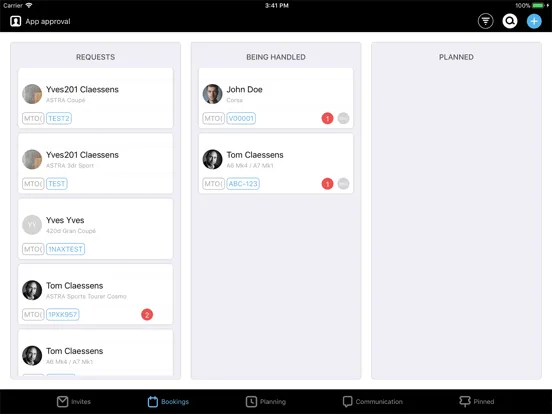 Autodialog iPad  سکرین شاٹس