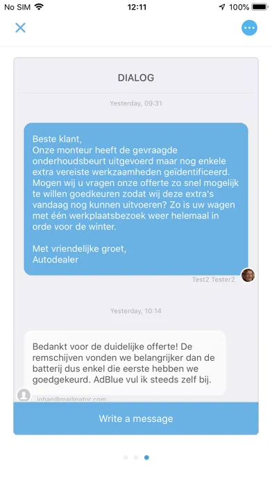 Autodialog سکرین شاٹس