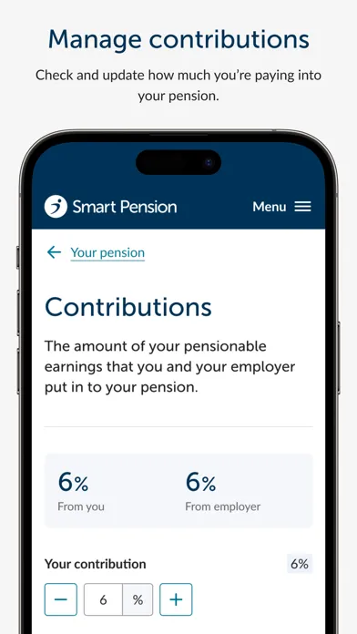 Capturas de pantalla de Smart Pension