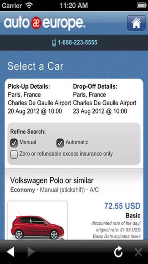 Auto Europe Ekran Görüntüleri
