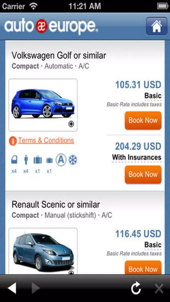 Auto Europe Ekran Görüntüleri