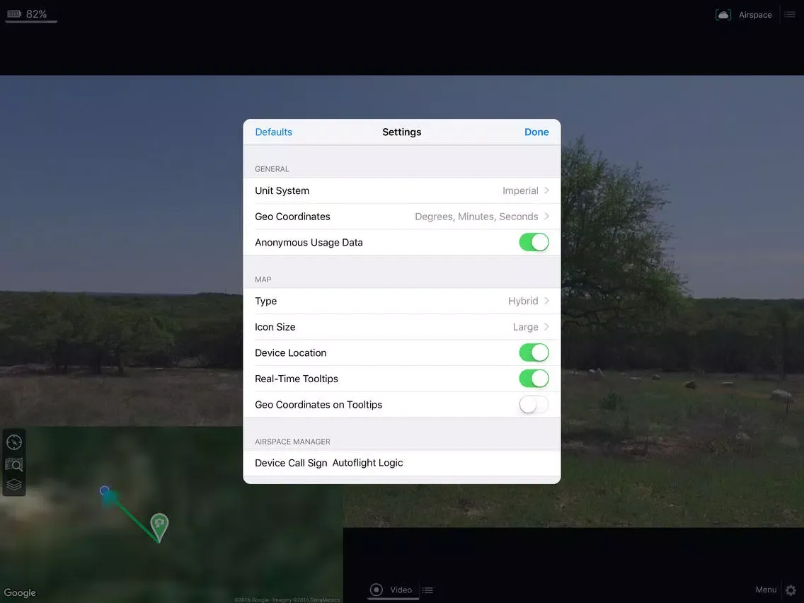 Zrzuty ekranu Autoframe for DJI Osmo iPad 