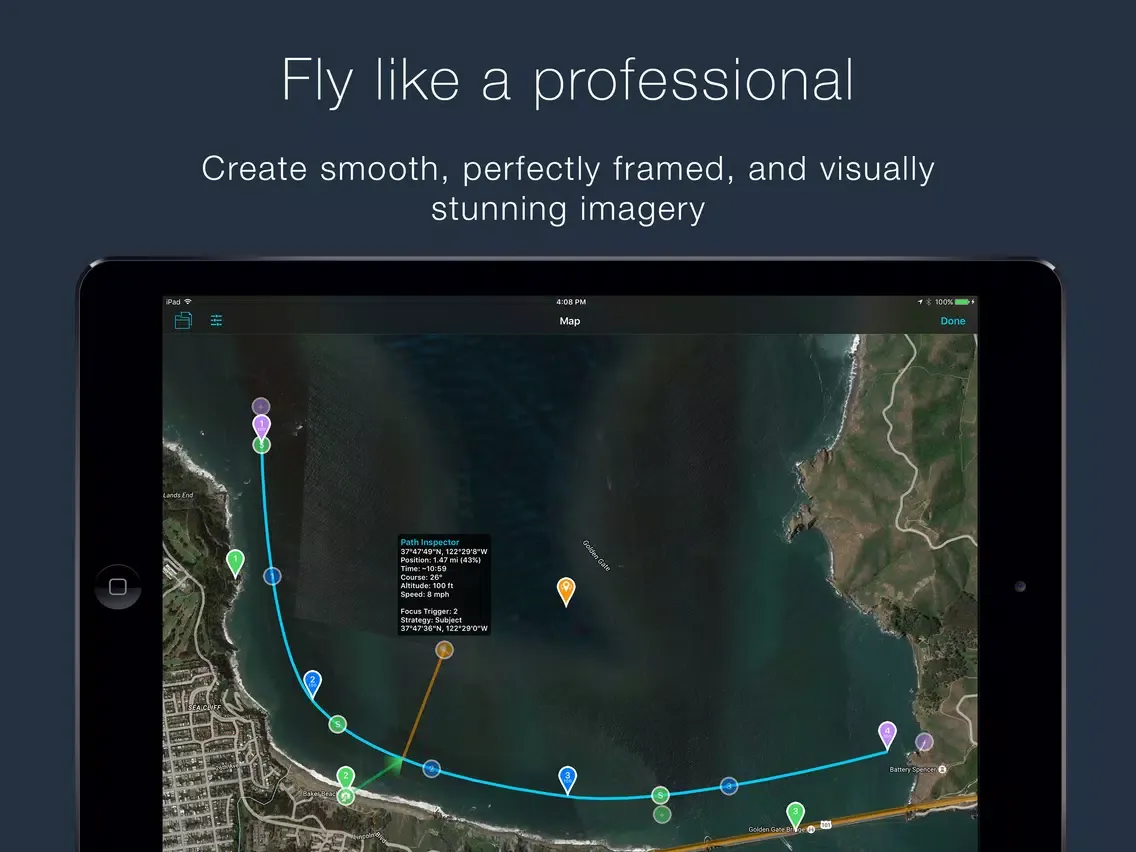 Autopilot for DJI Drones iPad  Screenshots