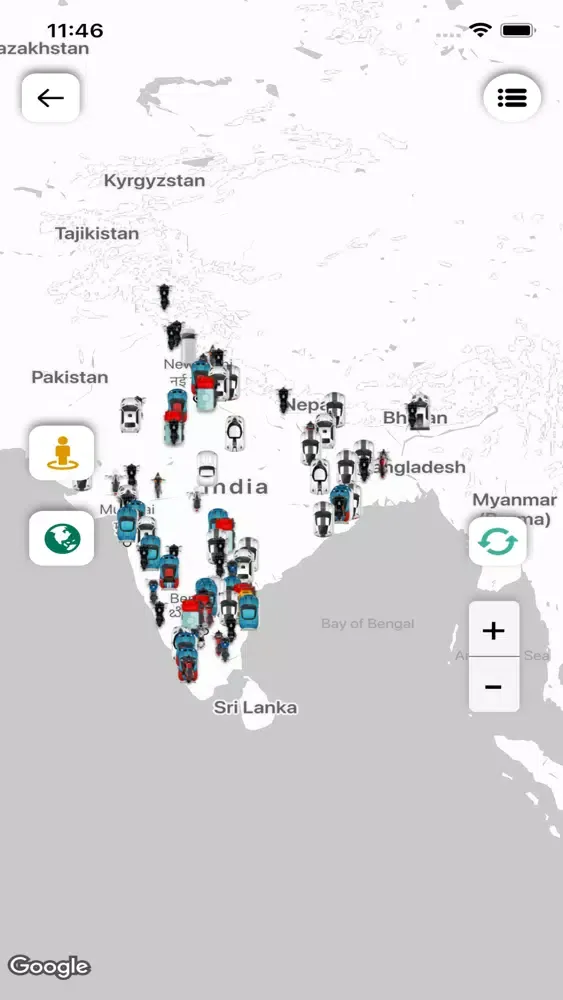 Autoforce GPS Vehicle Tracker 스크린샷