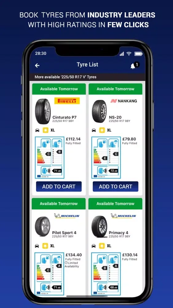 A and S Tyres Ekran Görüntüleri