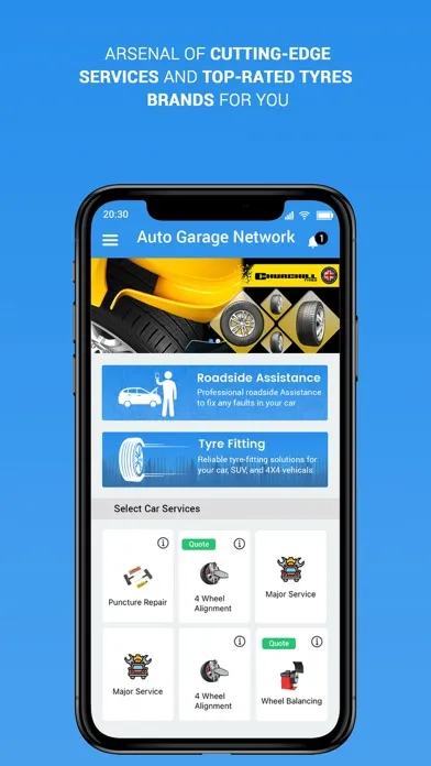 Auto Garage Network Screenshots