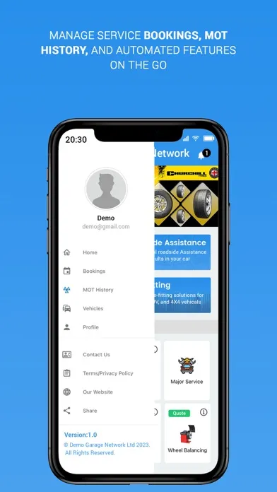 Auto Garage Network Screenshots
