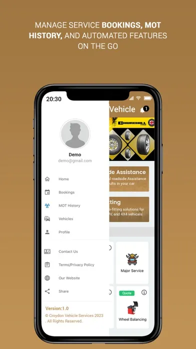 Croydon Vehicle Services应用截图