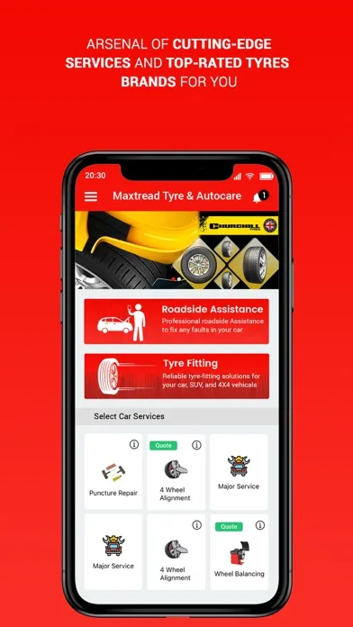 Maxtread Tyre & Autocare Ltd Screenshots
