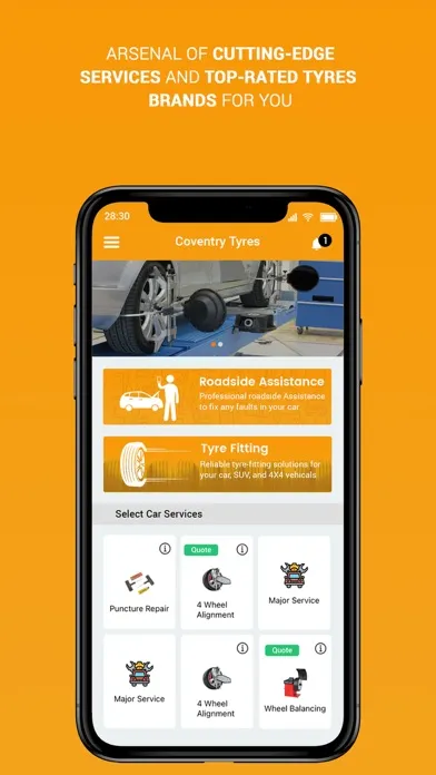 Скриншоты Coventry Tyres
