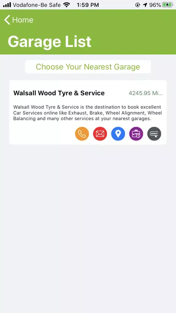 Скриншоты Walsall Wood Tyre & Service