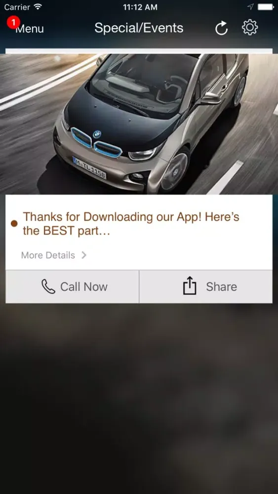 Autogermana BMW DealerApp Screenshots