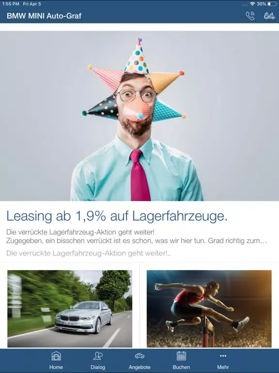 BMW Haus & MINI Pav. Auto-Graf iPad 应用截图