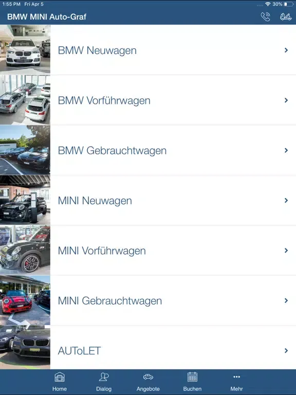 BMW Haus & MINI Pav. Auto-Graf iPad 应用截图