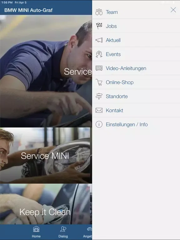 BMW Haus & MINI Pav. Auto-Graf iPad 应用截图