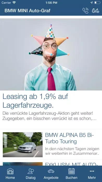 BMW Haus & MINI Pav. Auto-Graf应用截图