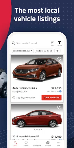 Autolist: Used Car Marketplace Screenshots