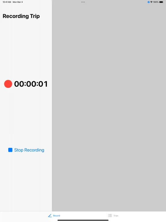 ACSP Logger iPad  Screenshots