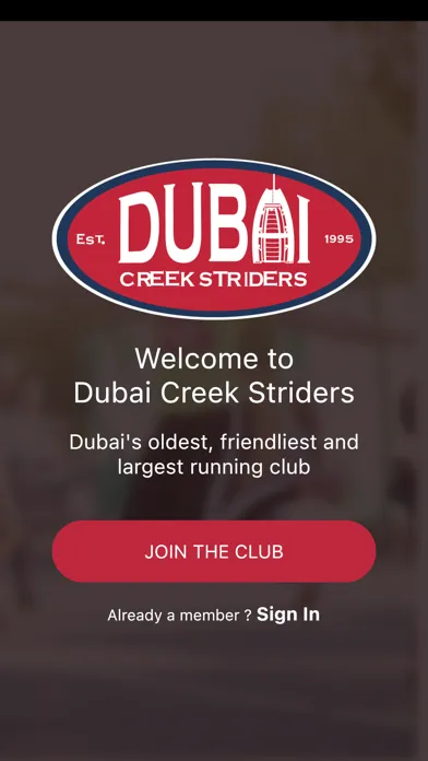 Dubai Creek Striders Club應用截圖