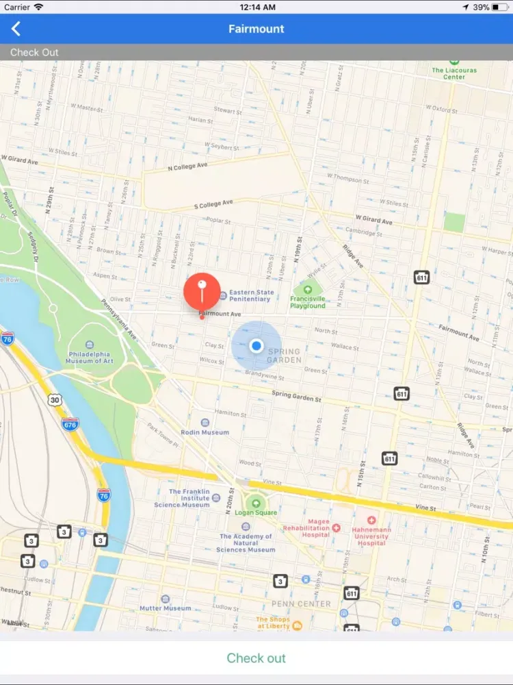 ภาพหน้าจอของ Brightview Field Tech Connect iPad 