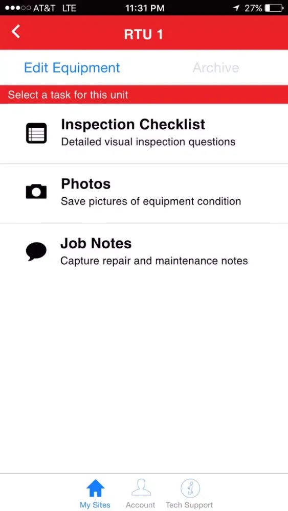 FieldEquipt Screenshots