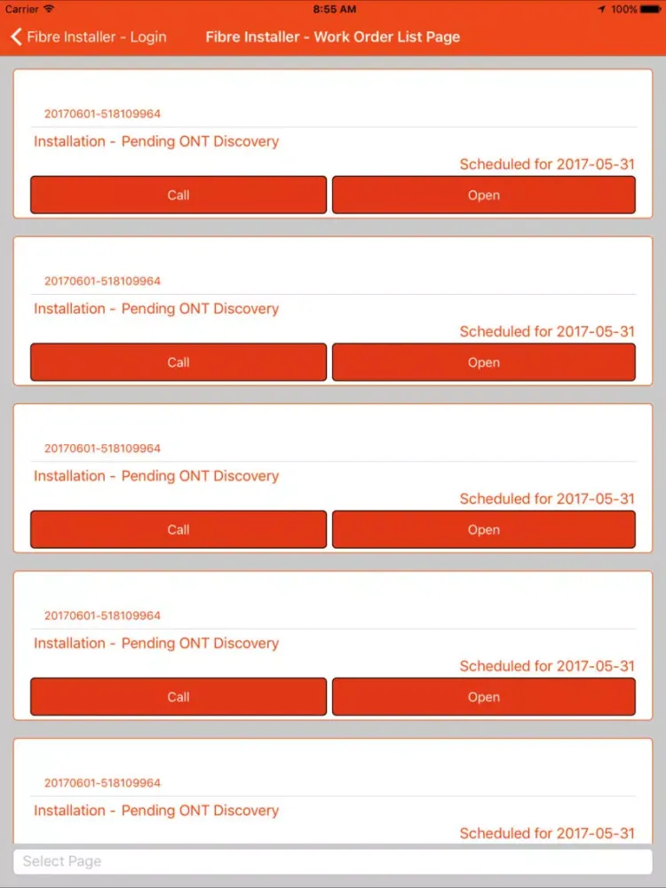 Скриншоты Automation Exchange Fibre Installer iPad 