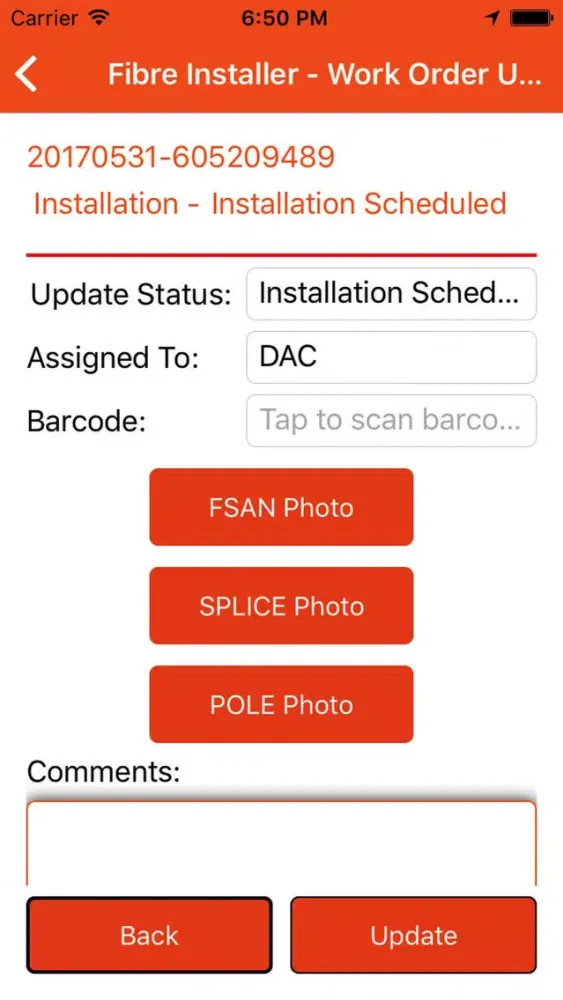 Скриншоты Automation Exchange Fibre Installer