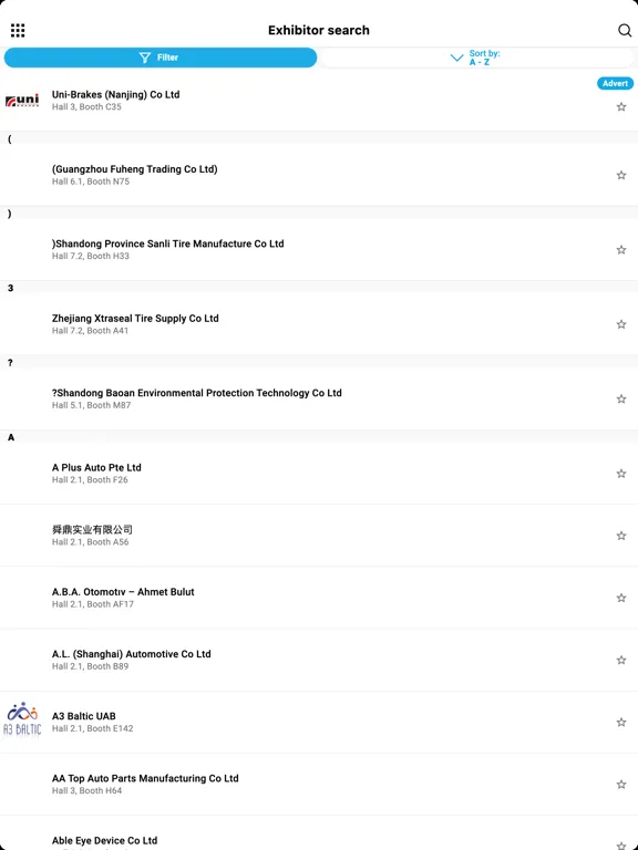 Automechanika Shanghai iPad 應用截圖