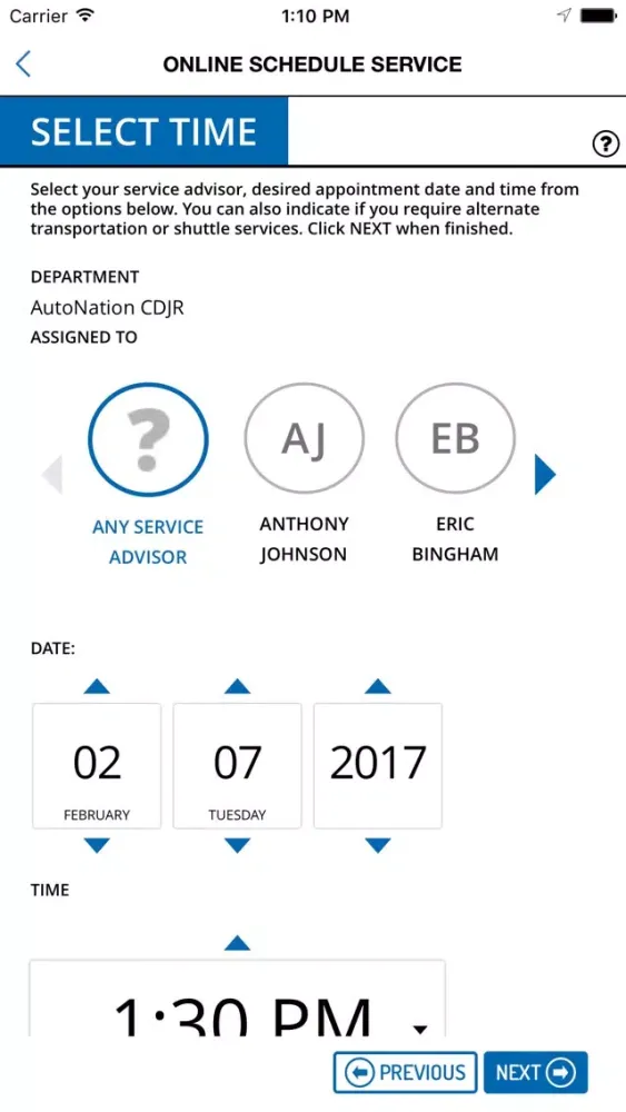 AutoNation CDJR Richland Hills سکرین شاٹس