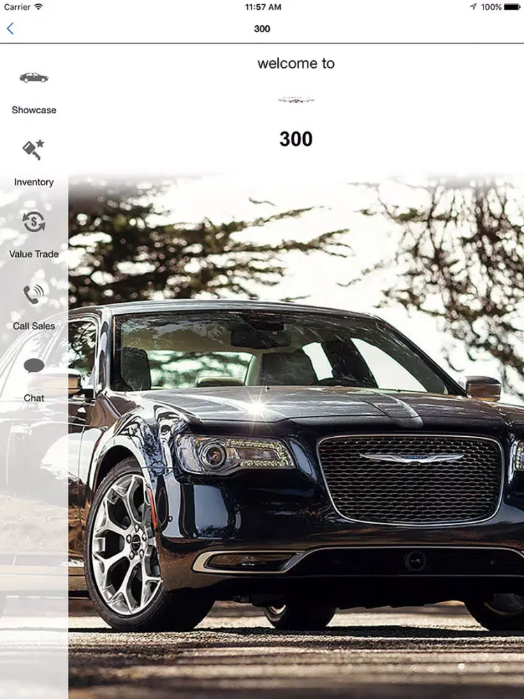 Tangkapan layar Atlantic Chrysler Jeep Dodge iPad 