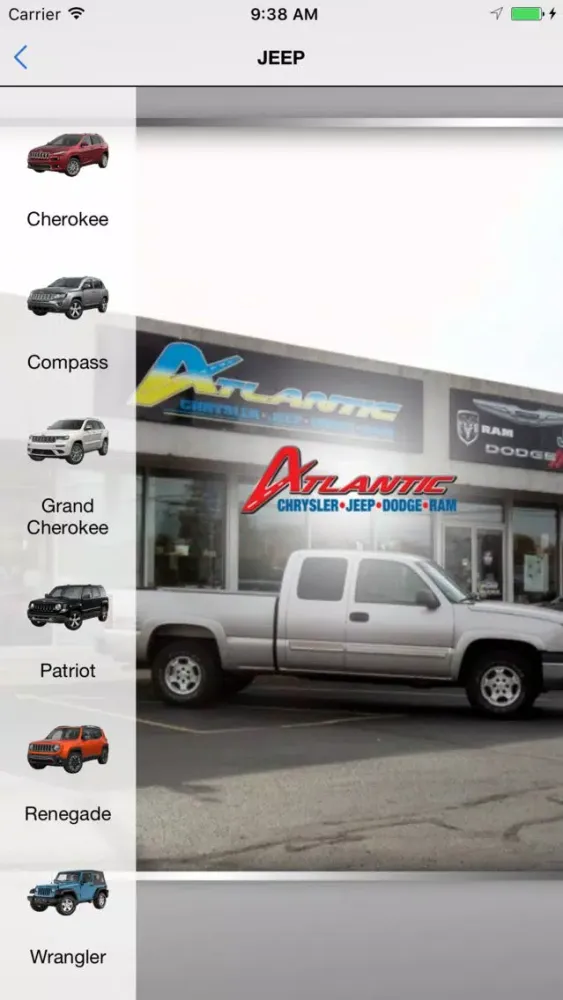 Tangkapan layar Atlantic Chrysler Jeep Dodge