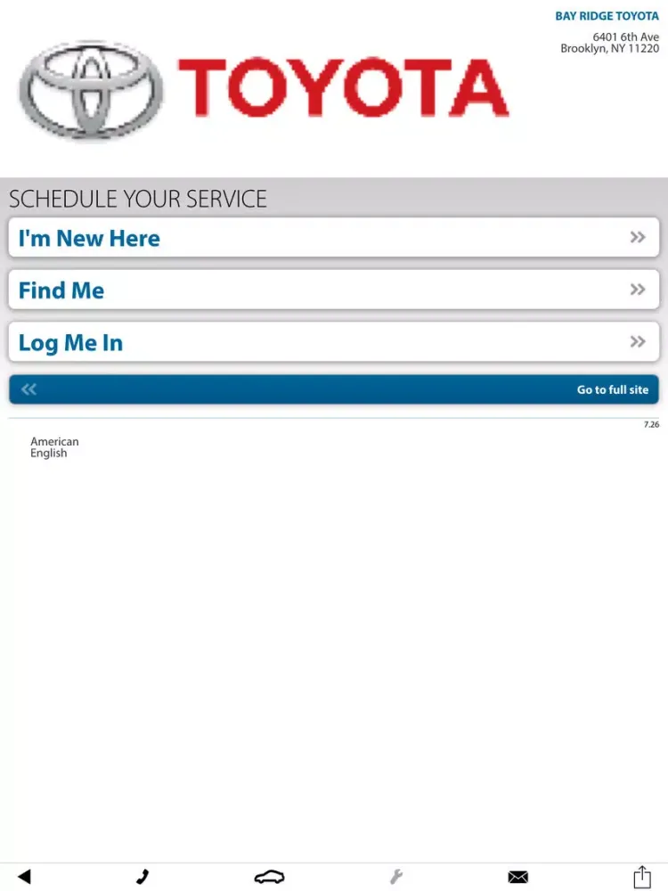 صور Bay Ridge Toyota iPad 