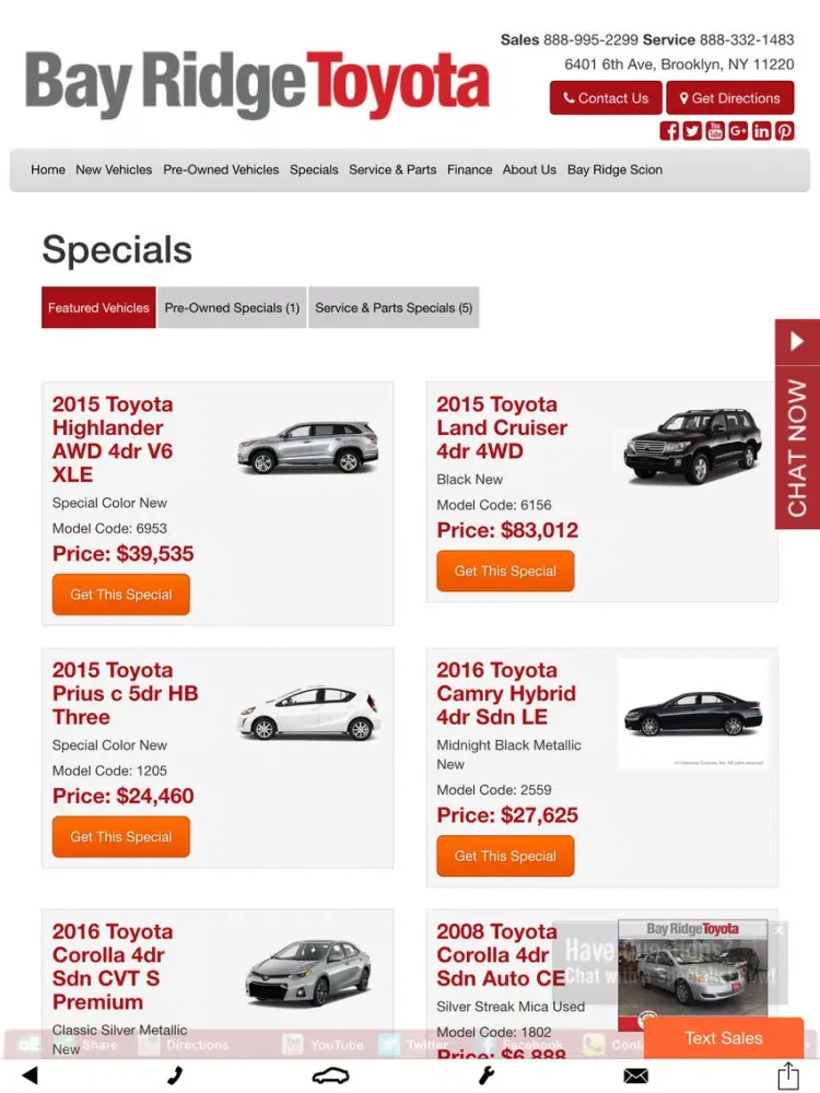 صور Bay Ridge Toyota iPad 