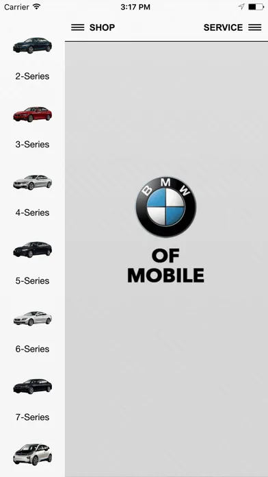 BMW of Mobile Screenshots