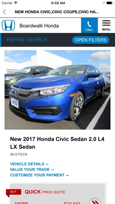 Boardwalk Honda应用截图