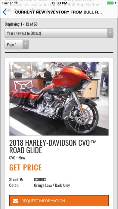 Bull Run Harley-Davidson স্ক্রিনশট