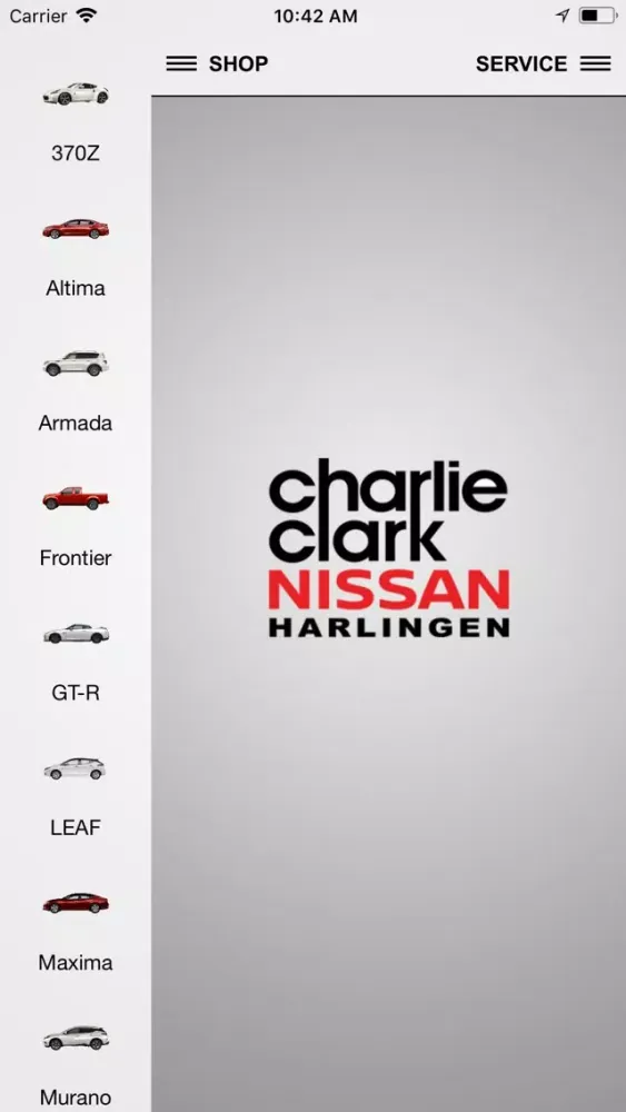 Скриншоты Charlie Clark Nissan Harlingen