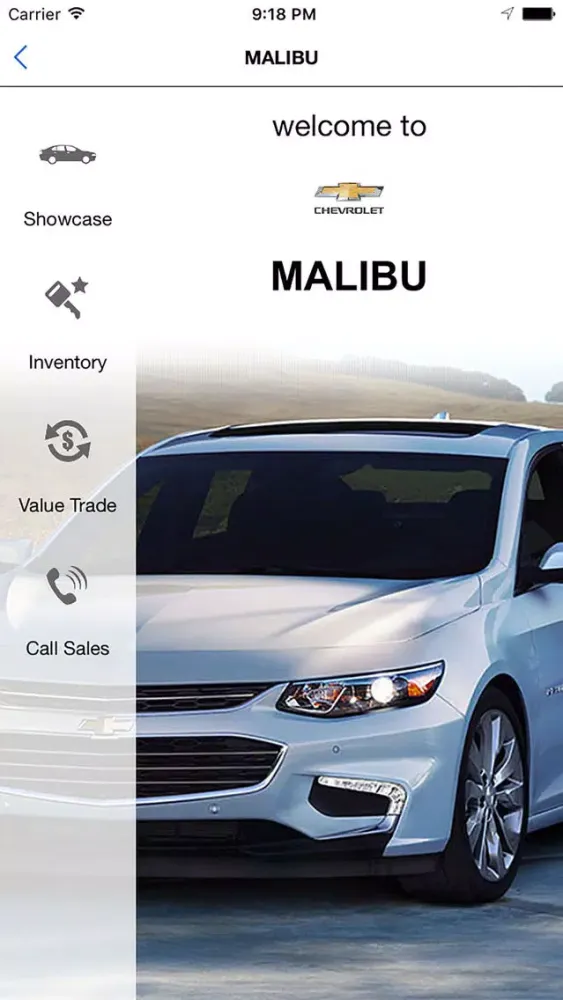 Tangkapan layar Chevrolet of Huntington Dealer App