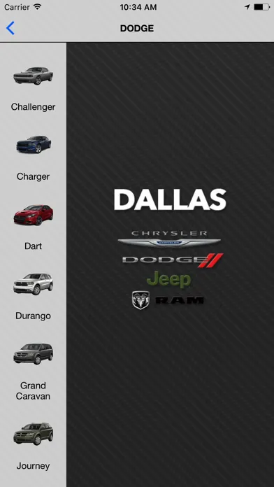 Dallas Dodge Chrysler Jeep RAM スクリーンショット