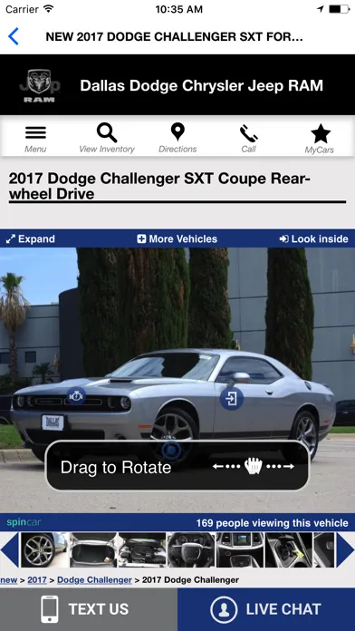 Dallas Dodge Chrysler Jeep RAM スクリーンショット