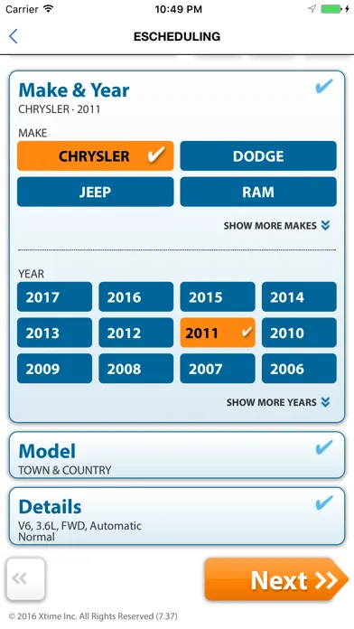 Dallas Dodge Chrysler Jeep RAM スクリーンショット