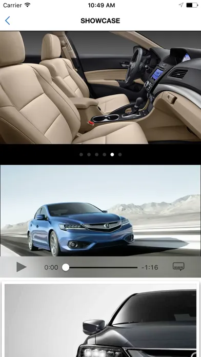 Elite Acura Dealer App スクリーンショット